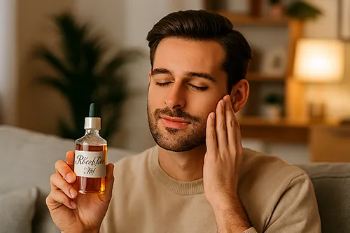 بررسی خواص روغن خراطین برای صورت مردان